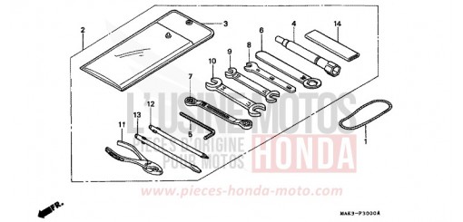 OUTILS FX650Y de 2000